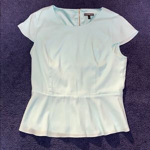 EXPRESS peplum shirt